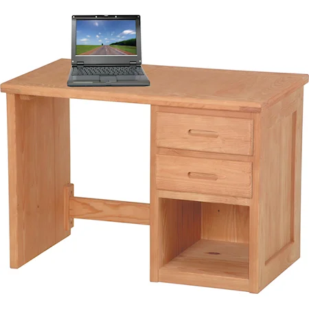 Casual 2-Drawer Desk